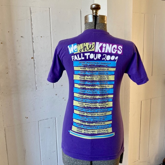 We Are the Kings 2009 Fall Tour Tee Shirt Small - Picture 2 of 10